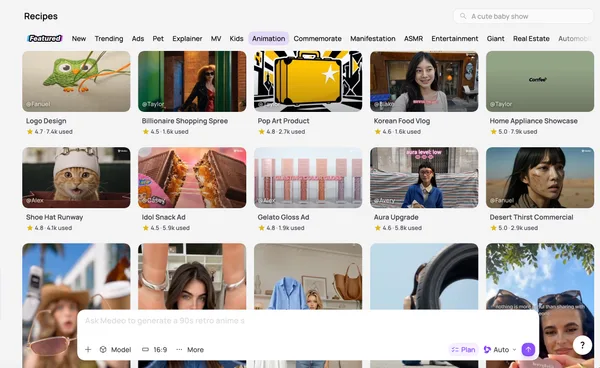 Medeo Recipe gallery