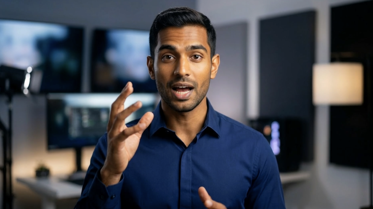 AI voices for talking head videos