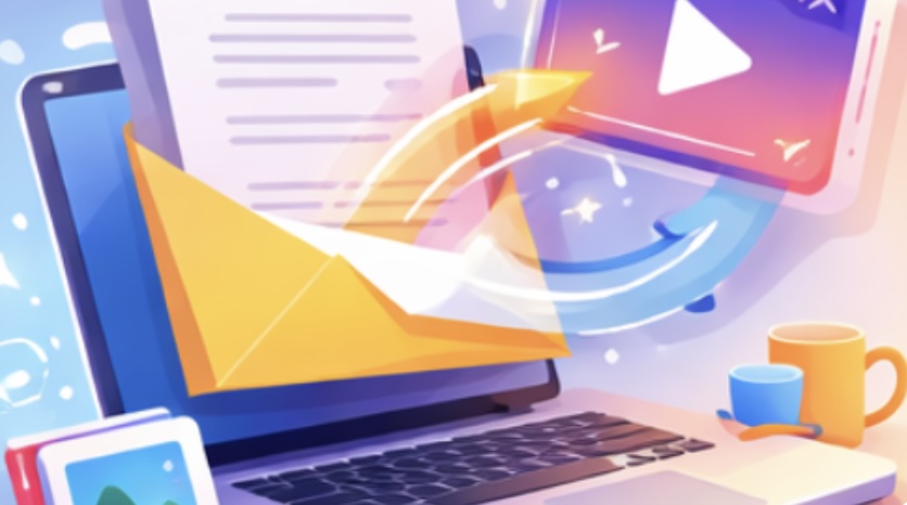 Multi-scene Email to Video example