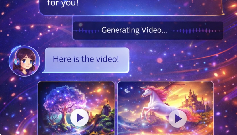 Chat editing for prompt to video generator