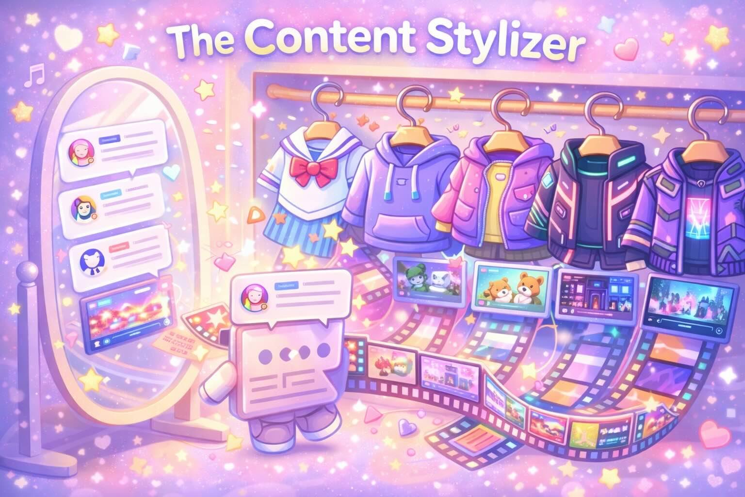 Social media post to video converter workflow