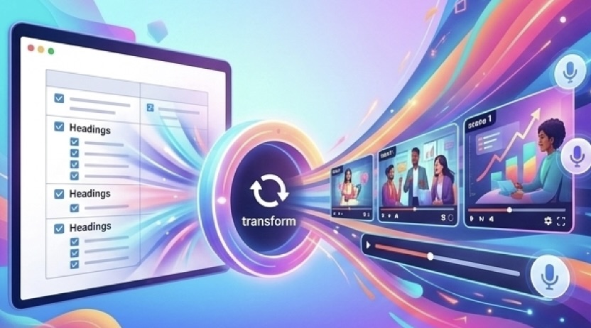 Notion to Video export formats on Medeo