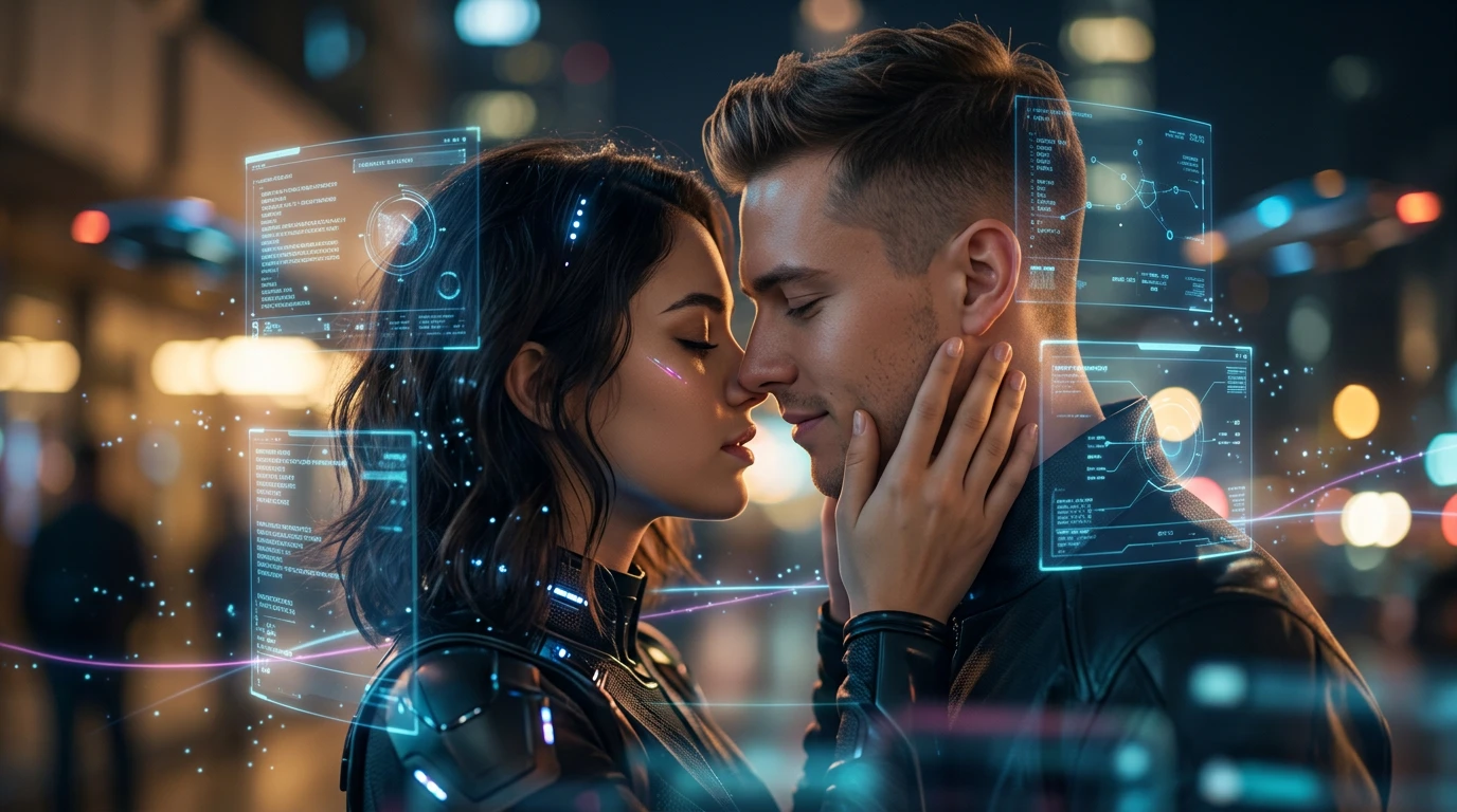 Instant AI kiss video generation