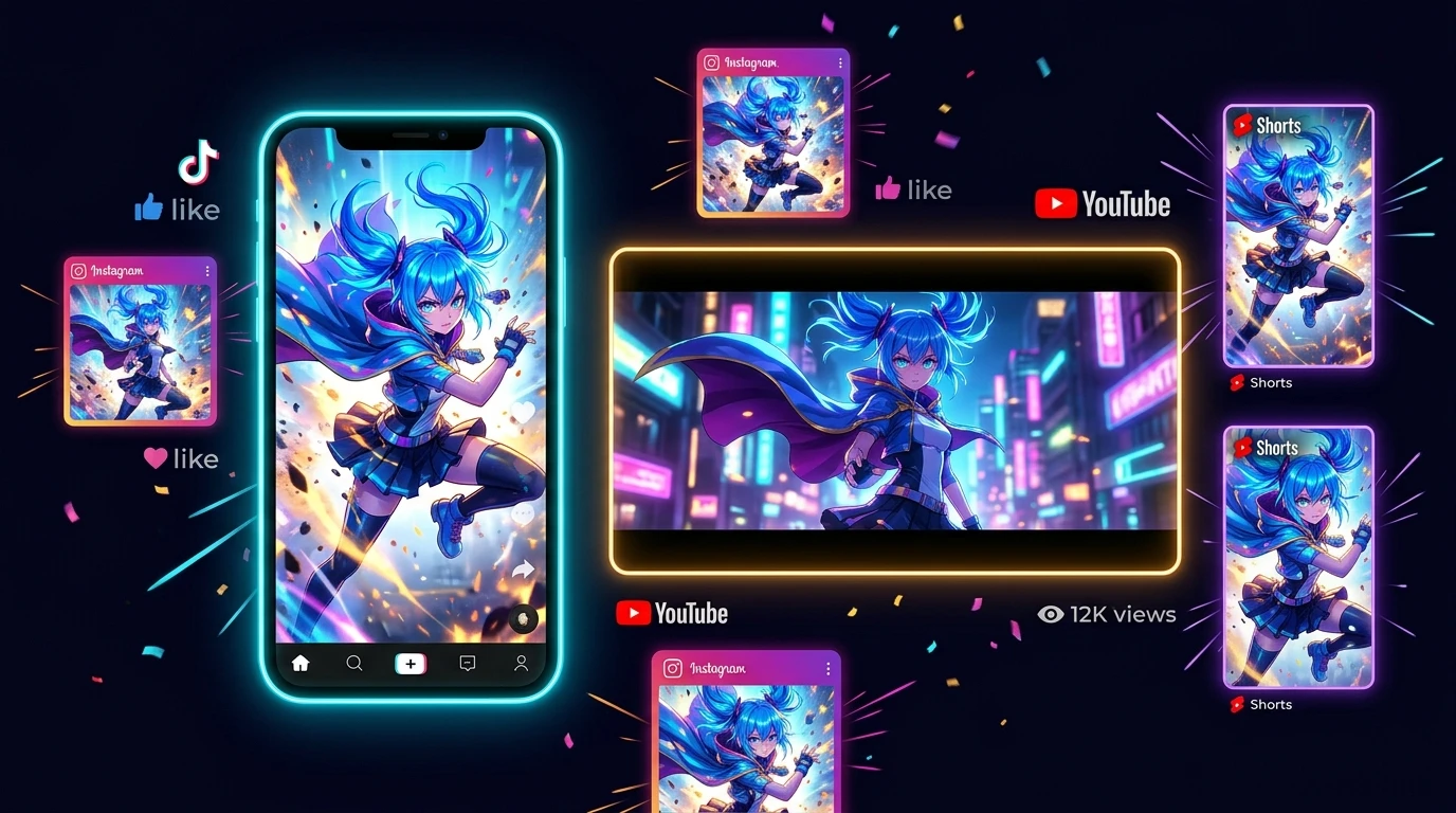 3d style video output