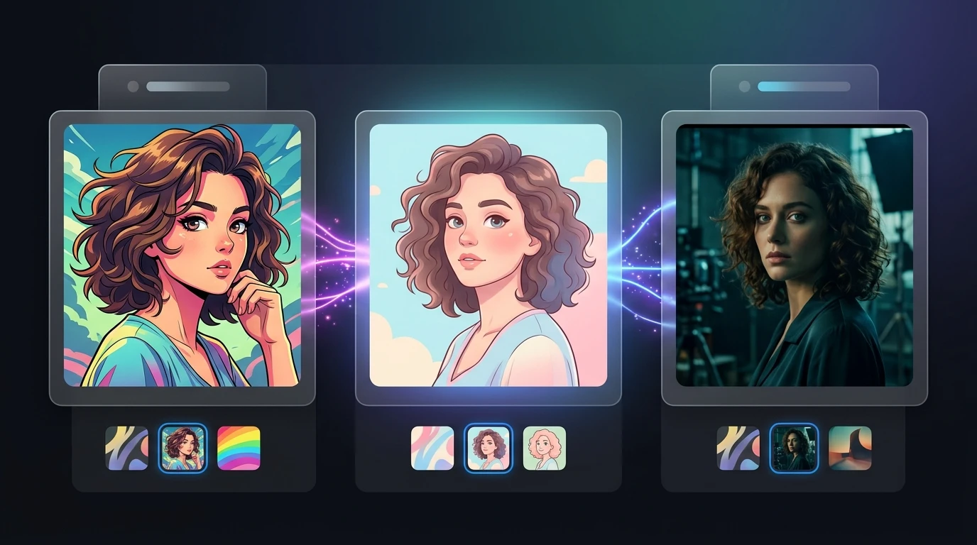 Multiple animation styles