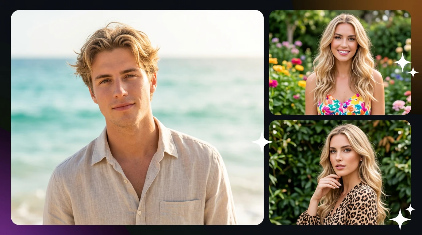 AI gender swap video generation