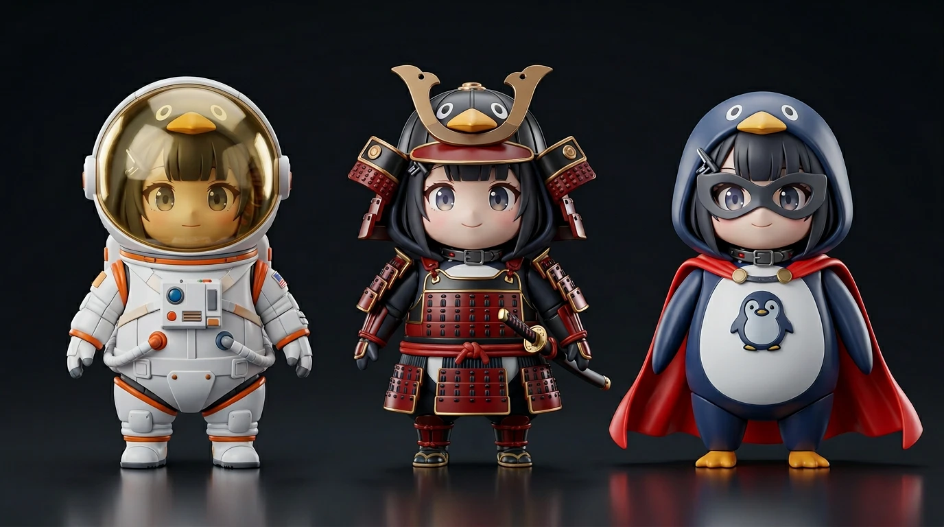 custom action figure AI prompts