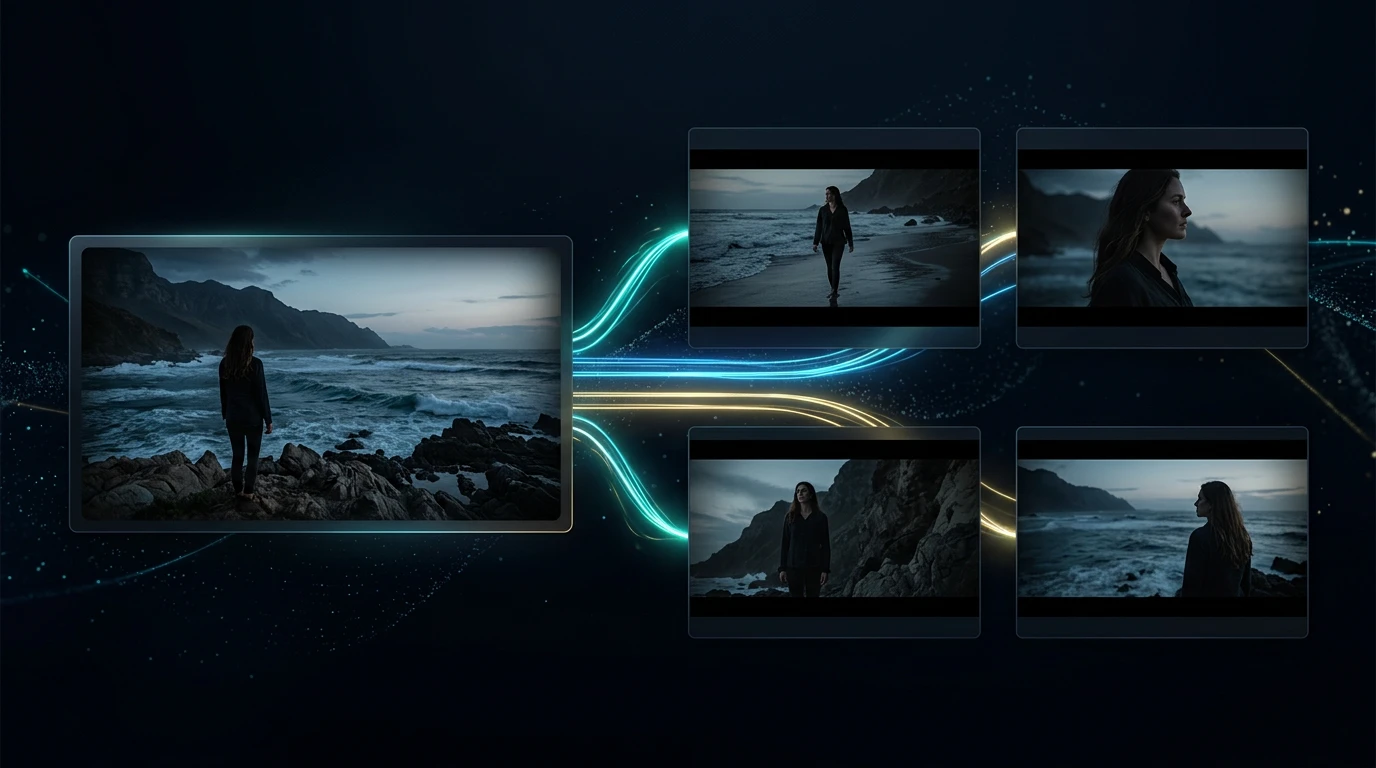 Image to storyboard generation with consistent visual style